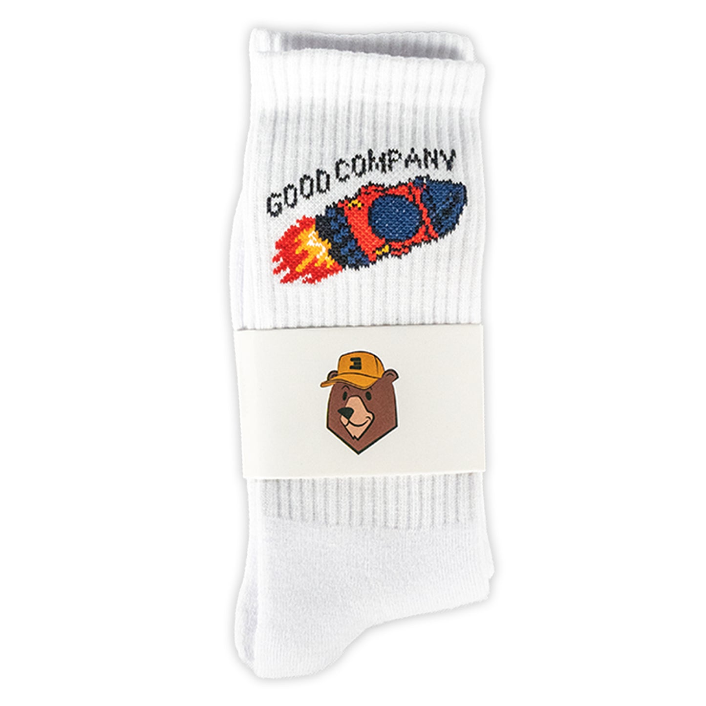 Rocket Ship Socks